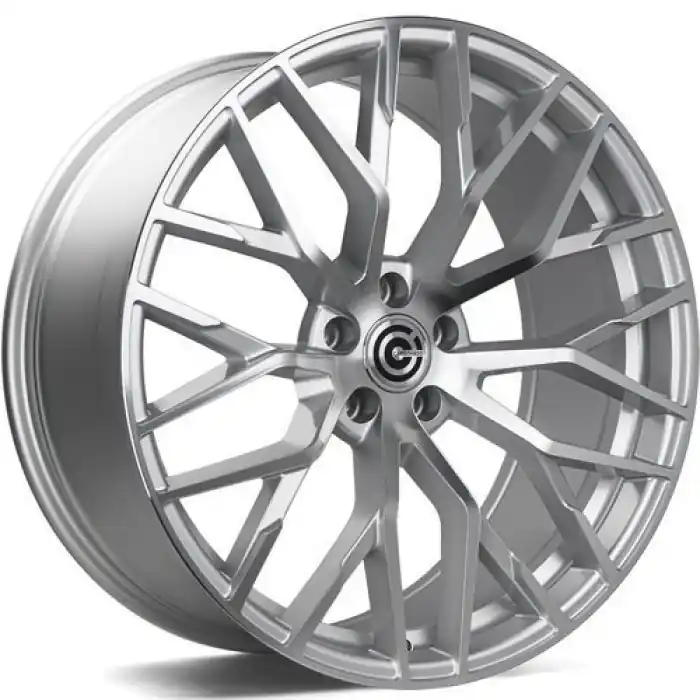 Wyjątkowa oferta Carbonado Wealthy 18" 5x112 ET35 66,5 SFP - Silver Front Polished