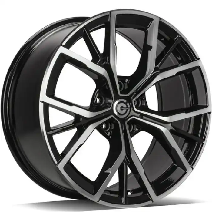 Zamów dziś Carbonado Alarm 19" 5x120 ET30 72,6 BFP - Black Front Polished