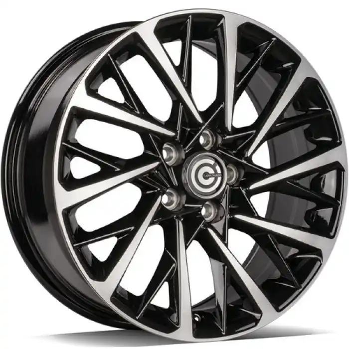 Carbonado SPACE 18" 5x114.3 ET45 73,1 BFP - Black Front Polished Bezpieczne zakupy