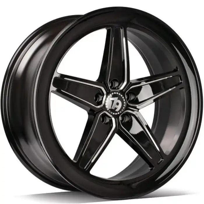 seventy9 SV-Y 20" 5x112 ET35 66,6 BGEP - Black Glossy Edges Polished Kup teraz