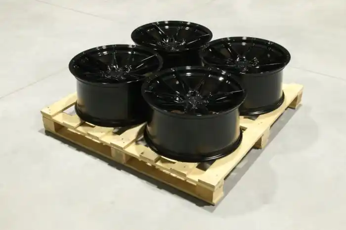 Bestseller Set of JR44 20x10 ET24 5x112 Gloss Black