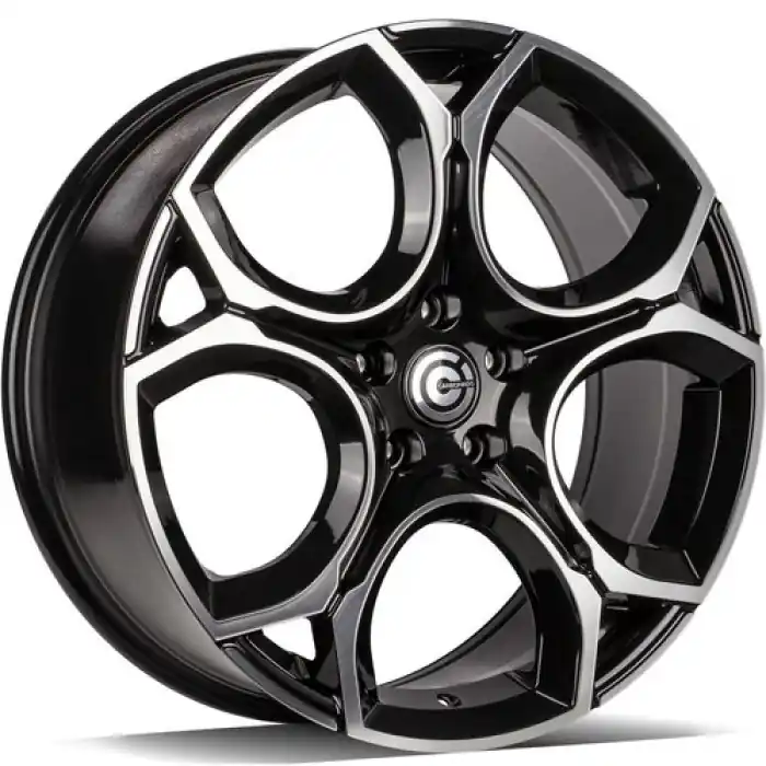Carbonado UNIQUE 18" 5x112 ET45 57,1 BFP - Black Front Polished Kup teraz