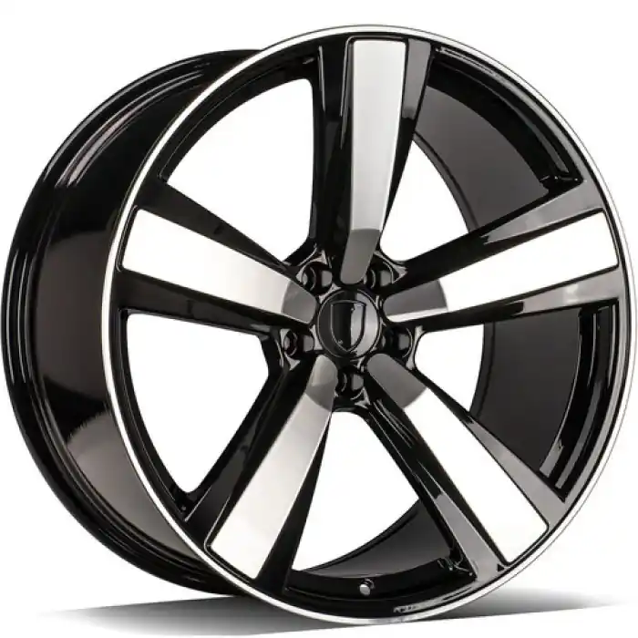 Ograniczona ilość Carbonado PLAYER 21" 5x112 ET26 66,5 BFP - Black Front Polished