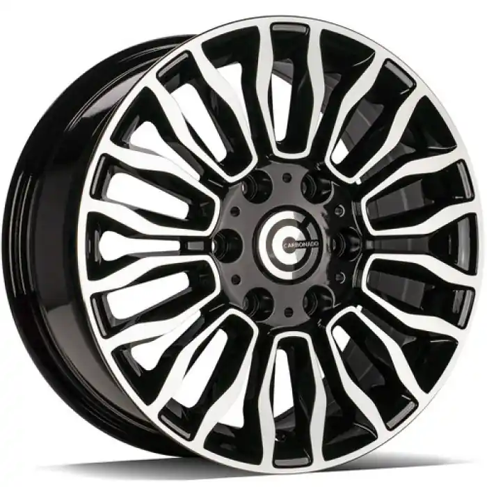 Bezpieczna płatność Carbonado Might 16" 6x130 ET50 84,1 BFP - Black Front Polished