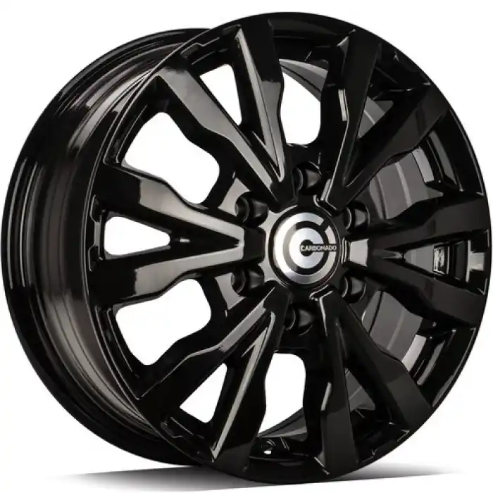 Carbonado Hero 16" 6x130 ET54 84,1 BG - Black Glossy Zniżka