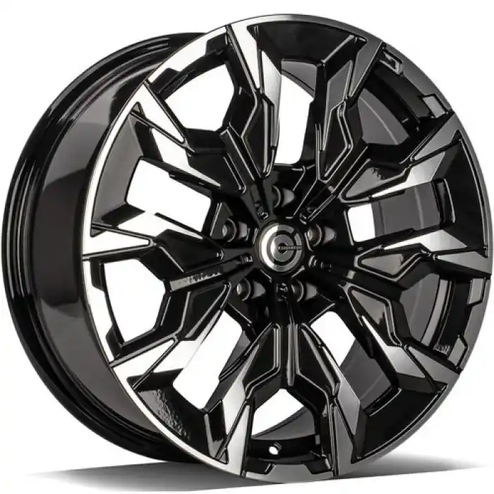 Oferta czasowa Carbonado Grand 18" 5x112 ET25 66,6 BFP - Black Front Polished