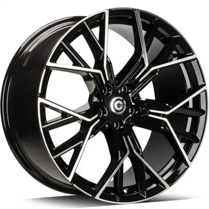 Carbonado Fast 20" 5x112 ET35 66,6 BFP - Black Front Polished Darmowy zwrot