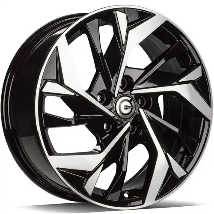 Ostatnie sztuki Carbonado Sonic 17" 5x114.3 ET40 73,1 BFP - Black Front Polished