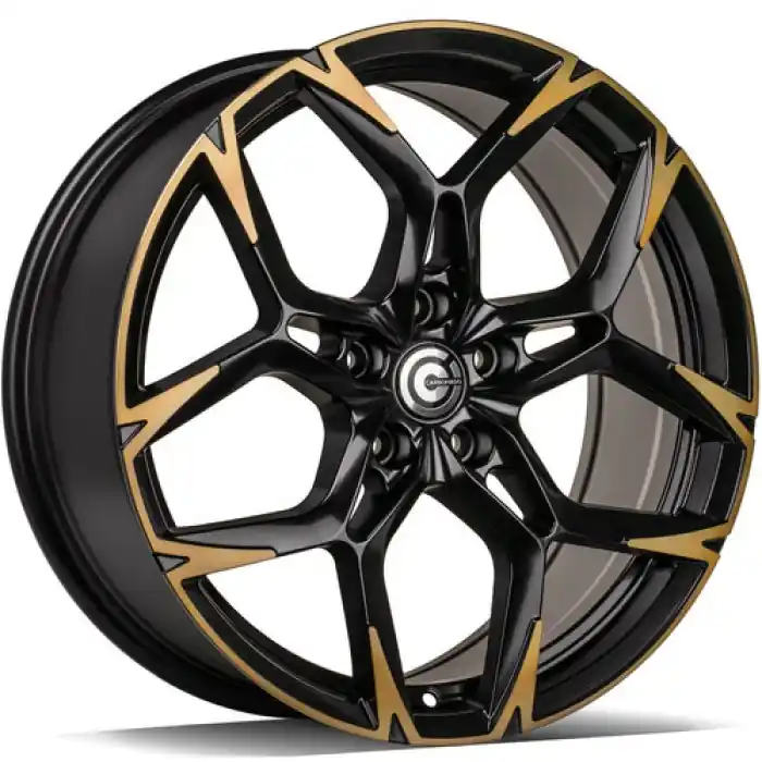Wysoka jakość Carbonado Monster 18" 5x112 ET40 57,1 MBCF - Black Half Matt with Cooper Front