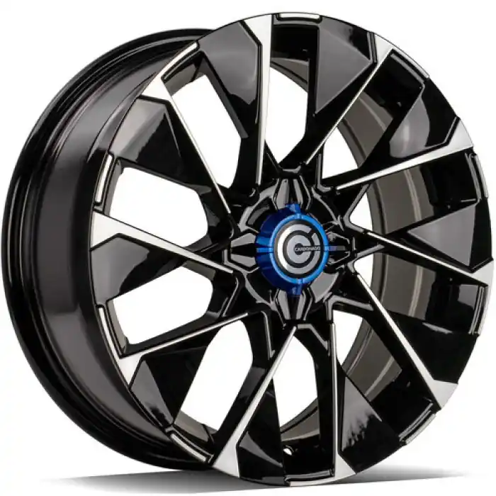 Carbonado Rise 16" 4x100 ET37 67,1 BFP - Black Front Polished Cena promocyjna