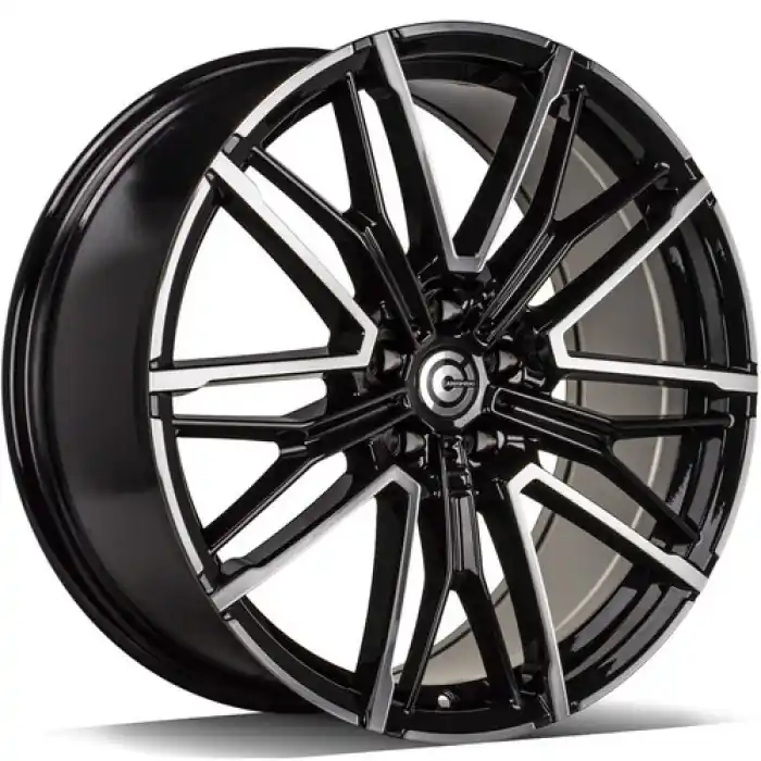 Oferta czasowa Carbonado Shade 19" 5x120 ET35 72,6 BFP - Black Front Polished