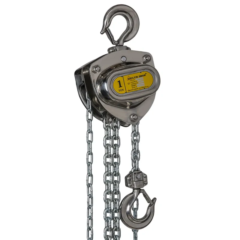 Wciągarka łańcuchowa nierdzewna DELTA INOX 500kg Ostatnie sztuki