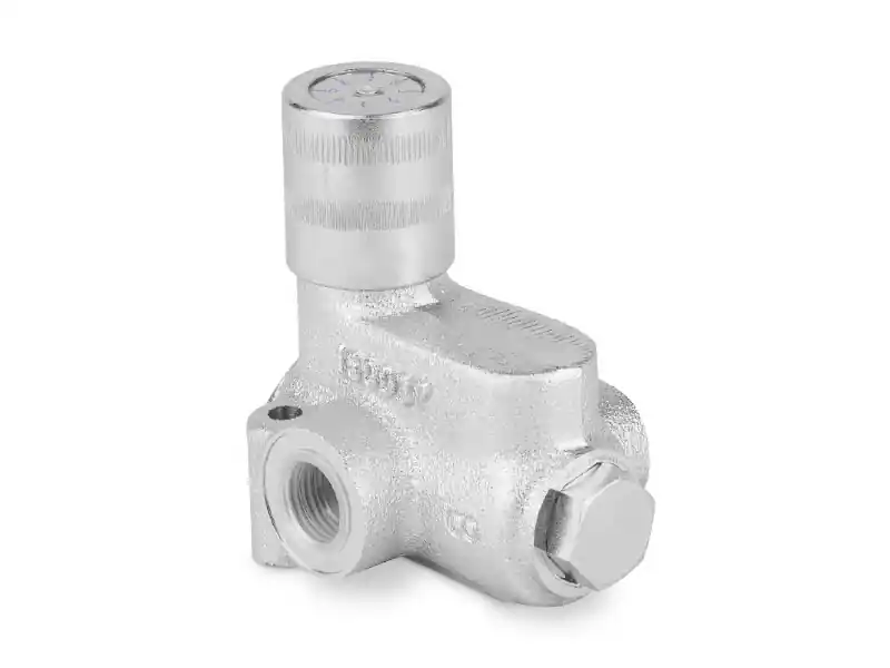 Dzielnik strumienia zaworowy z regulacją przepływu 1/2" 40l./min. 030942 RF40P Bezpieczne zakupy