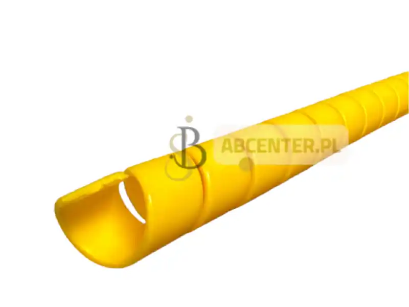 Osłona spiralna HDPE 32 27 - 32 mm | wew. 25 mm żółta Szybka dostawa