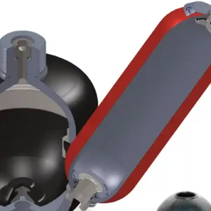 Pęcherz hydroakum. S35P-C22V4 7/8" UNF Nowość