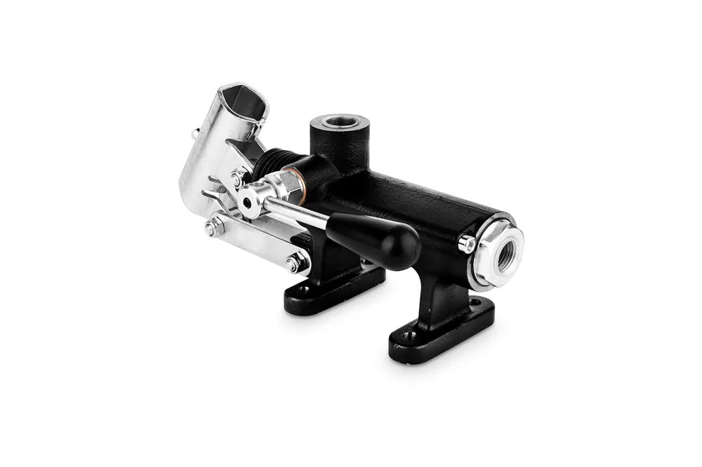 Dostępne od ręki Pompa ręczna bezzbiornikowa pod siłownik jednostronnego działania 70cm3 1/2"BSP 200bar z zaworem rozładowczym PMO 70byB-e-s (6079.0036) + dźwignia