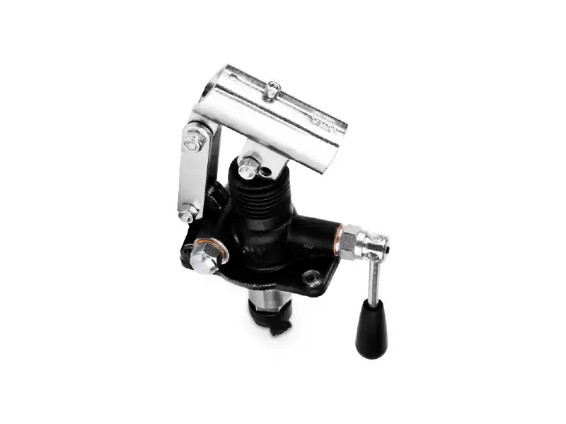 Oferta Pompa ręczna zbiornikowa pod siłownik jednostronnego działania 6cm3 3/8"BSP 500bar z zaworem i dźwignią rozładowczą PM 6byB-L-s (6049.0123) + dźwignia