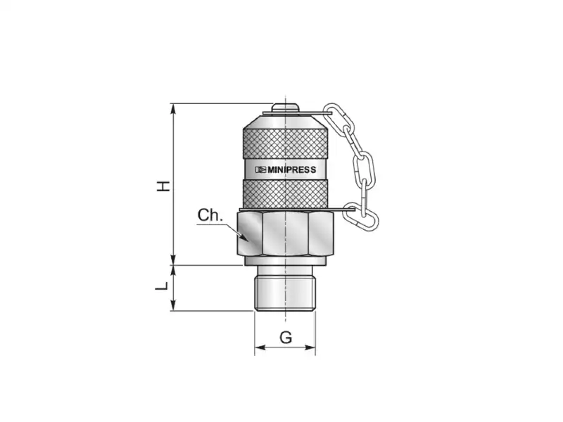 Przyłącze pomiarowe gwintowane M16x1,5 - 1/4"BSP S10714150C Tylko dziś