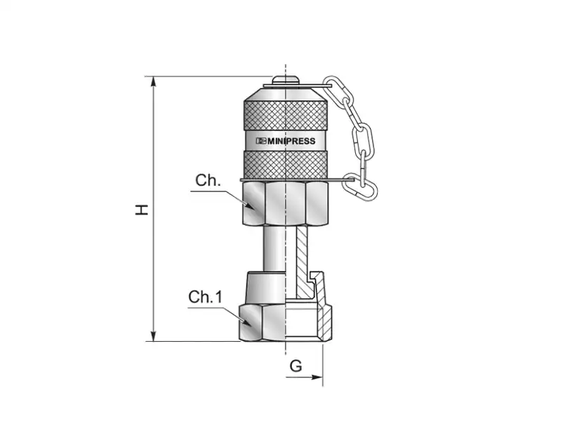Wyprzedaż Przyłącze pomiarowe gwintowane M16x2 - 11/16"- 16 UNF - ORFS S115116FSC
