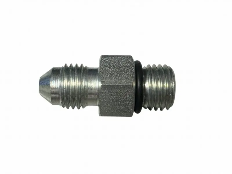 Łatwy zwrot Przyłączka JIC GZ 7/16"- UNF GZ 7/16" ORING w korpus