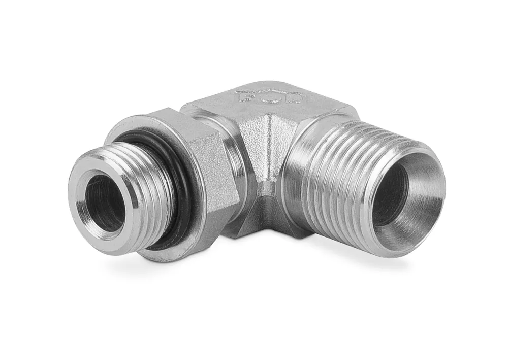 Przyłączka kolankowa z przeciwnakrętką 3/4”UNF-1/2” BSP 3920-08-08 Bezpieczne zakupy