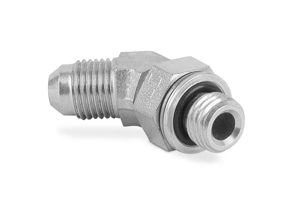 Niska cena Przyłączka kolankowa z przeciwnakrętką 45st. M10x1 7/16 JIC 5410-10-04