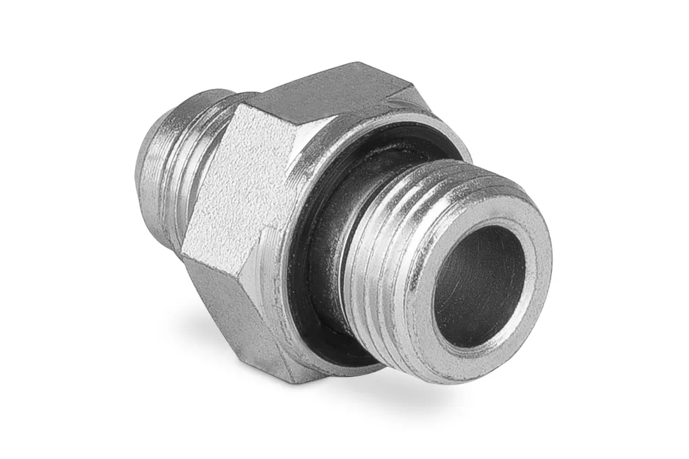 Przyłączka prosta 1/4” BSP-7/16” JIC 5805-04-04 Łatwy zwrot