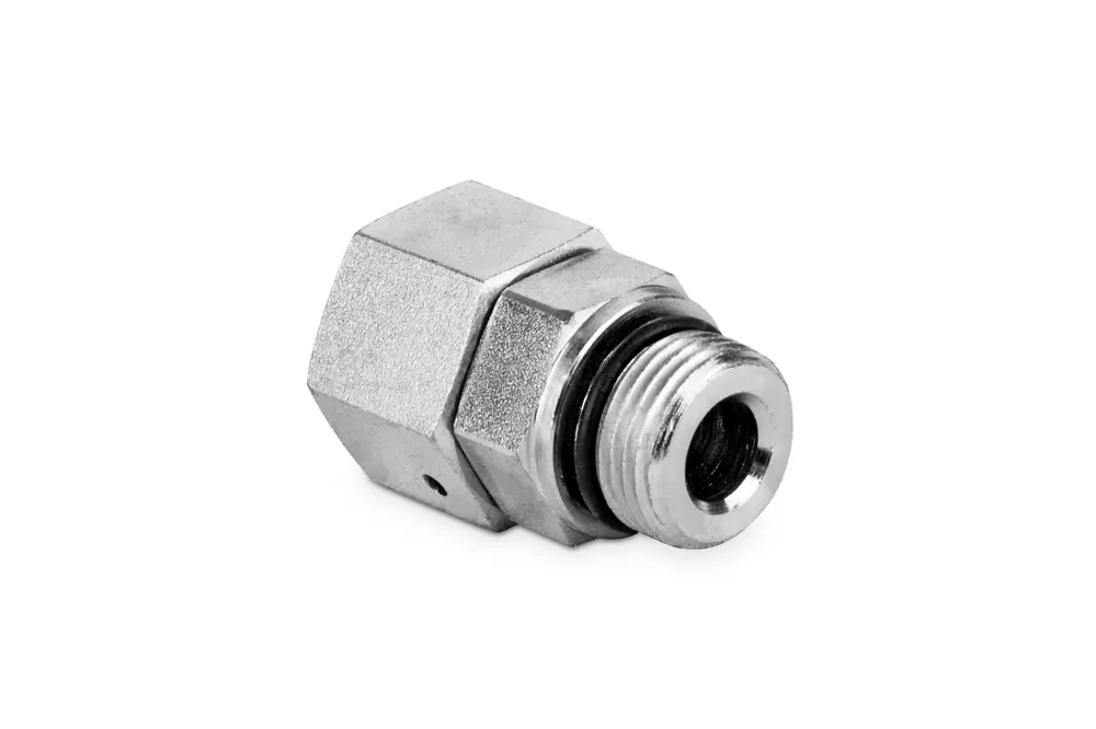 Bezpieczne zakupy Przyłączka prosta nastawna 3/4”UNF-M18x1,5 12L 600907