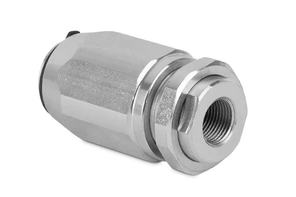 Regulator przepływu jednokierunkowy z zaworem zwrotnym 1" BSP 150l./min. 250Bar grzybek VURF100 Bestseller