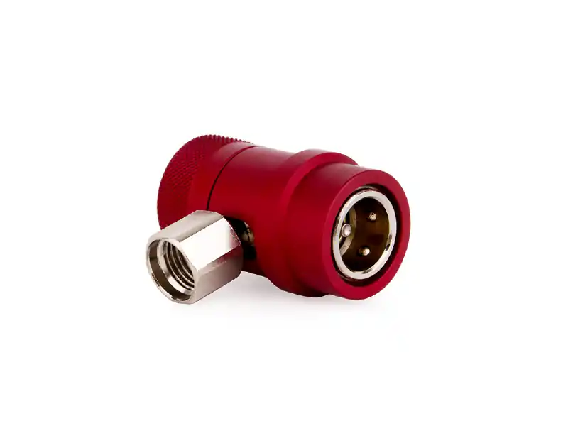 Szybkozłącze do klimatyzacji M14X1.5 F.ACR 90 J 639 R134A RED 800262360 Dostępne od ręki
