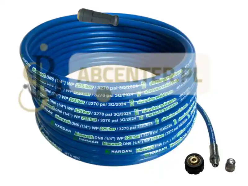 Wąż 3w1 1SN 225 bar 10M Dysza 1/4 +M22x1,5 Rękojeść + adapter Karcher Okazja
