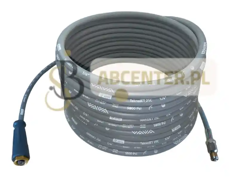 Wąż do czyszczenia kanalizacji 2sc dn6 10m z dyszą 3/8 obrotową BSP Karcher M22x1,5 Bezpieczne zakupy