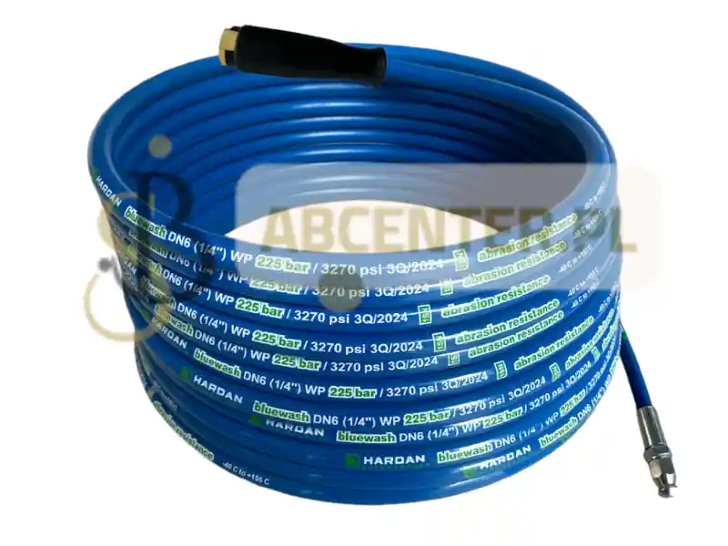 Wyjątkowa oferta Wąż do czyszczenia kanalizacji 1SN 225 bar z dyszą 1/4 Karcher M22x1,5 C 20M