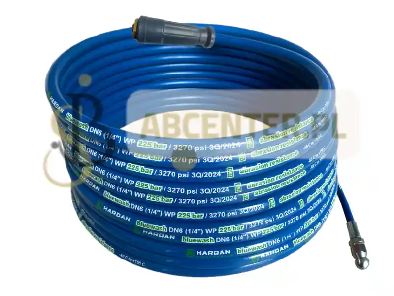 Wąż do czyszczenia kanalizacji 1SN 225 bar z dyszą 3/8 BSP Karcher M22 Easy Lock 20M Ekspresowa dostawa