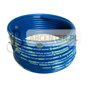 Wąż do myjek HARDAN BLUEWASH 400bar 2SN DN6 ABRASSION RESIST Bezpieczne zakupy