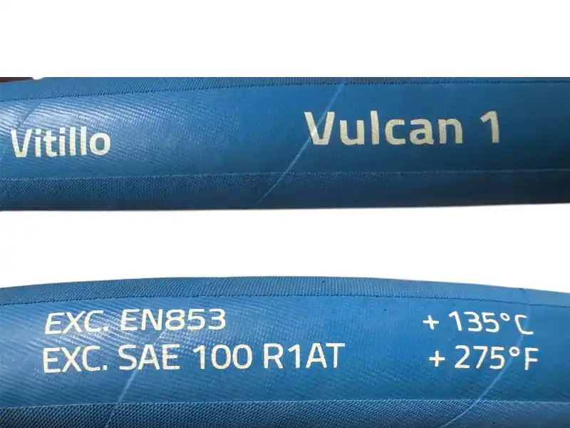 Zamów dziś Wąż hydrauliczny DN16 5/8 cala 250 bar VITILLO VULCAN 2SN – wysokotemperaturowy