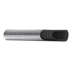 Wybór klientów Wąż teflonowy karbowany PTFE z oplotem metalowym CLWB CONDUCTIVE DN16 80bar 0316A