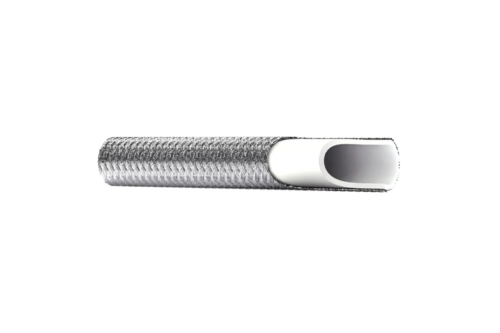 Wąż teflonowy gładki PTFE z jednym oplotem metalowym FHL DN05 200bar 0301 Kup online