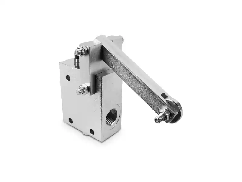 Zawór krańcowy z rolką normalnie zamknięty 1/2” BSP 80l./min. 400Bar ESCDCM03 Łatwy zwrot