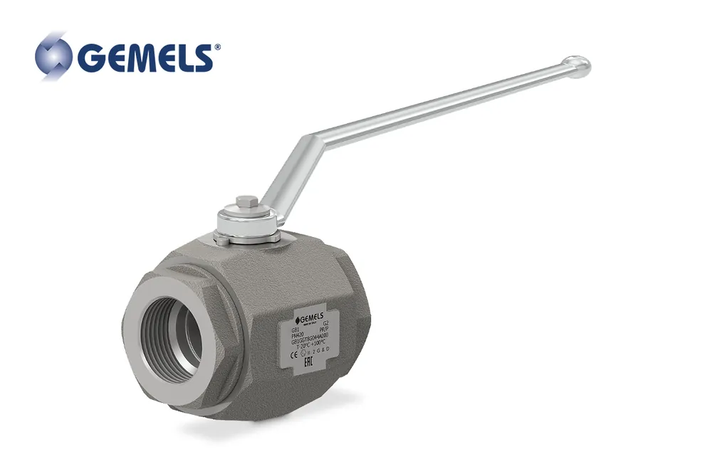 Promocja Zawór kulowy odcinający 2-drogowy GB 1.1/4" BSP DN32 420bar (kuty) GB1GGT6G0L1A000 (pełny przelot)