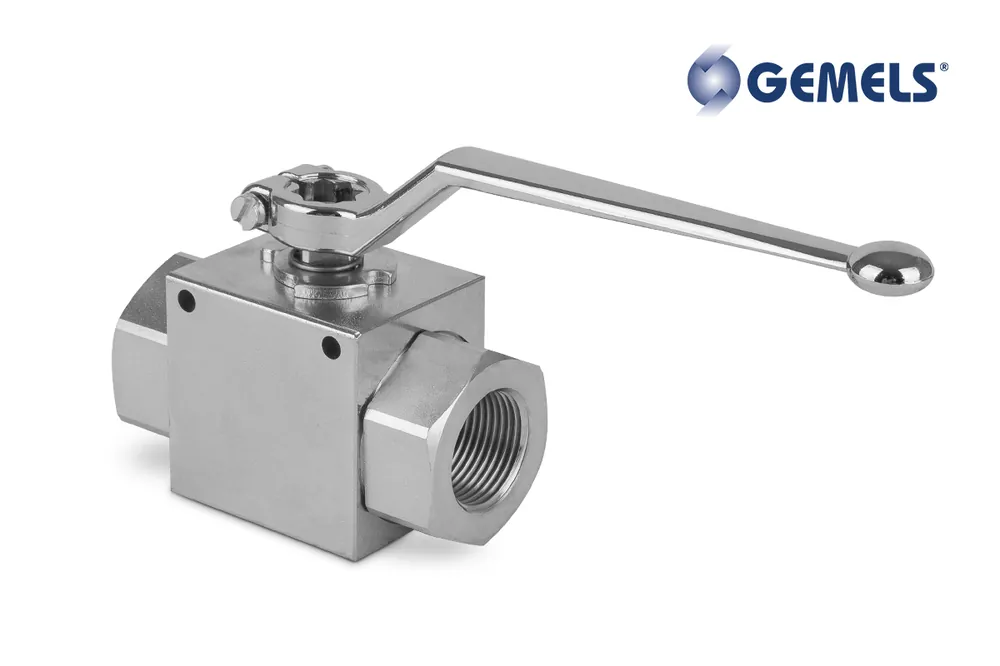 Szybka dostawa Zawór kulowy odcinający 2-drogowy GE2 3/8" BSP DN10 500Bar GE2GGT25011A000