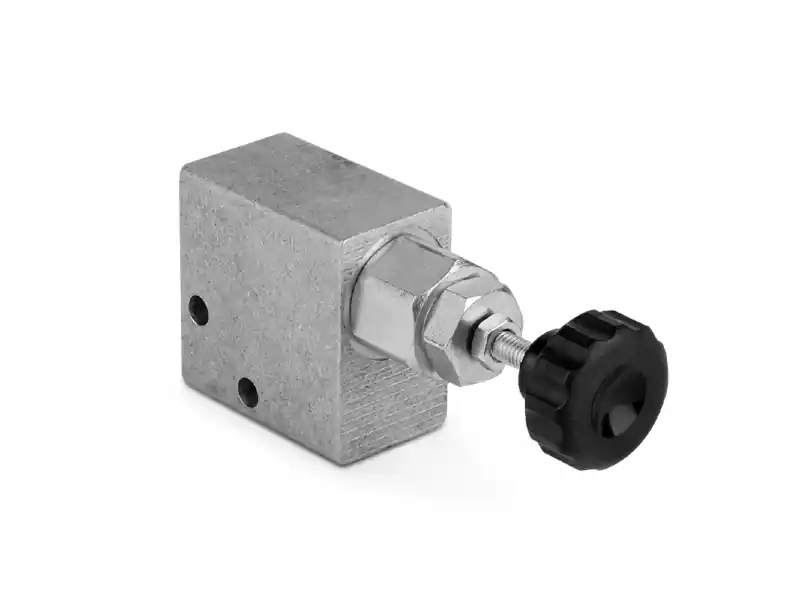 Wyprzedaż Zawór przeciążeniowy 1/4” 20 l./min. 5- 60 bar pokrętło 1110611101 VMD2001A2