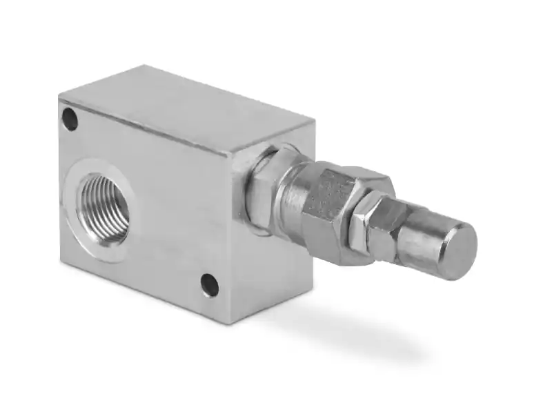 Łatwy zwrot Zawór przeciążeniowy 3/8” 35 l./min. 40- 210 bar kapturek PRL350220C