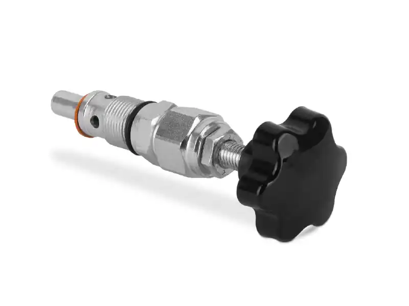 Łatwy zwrot Zawór przeciążeniowy cartridge M26x1,5 80 l./min. 30-260 bar pokrętło PRC8020B