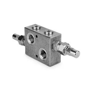 Dostępne od ręki Zawór przeciążeniowy w ukł. krzyżowym 1/2” BSP 35 l./min. 40- 210 bar kapturek VMDI3503B3