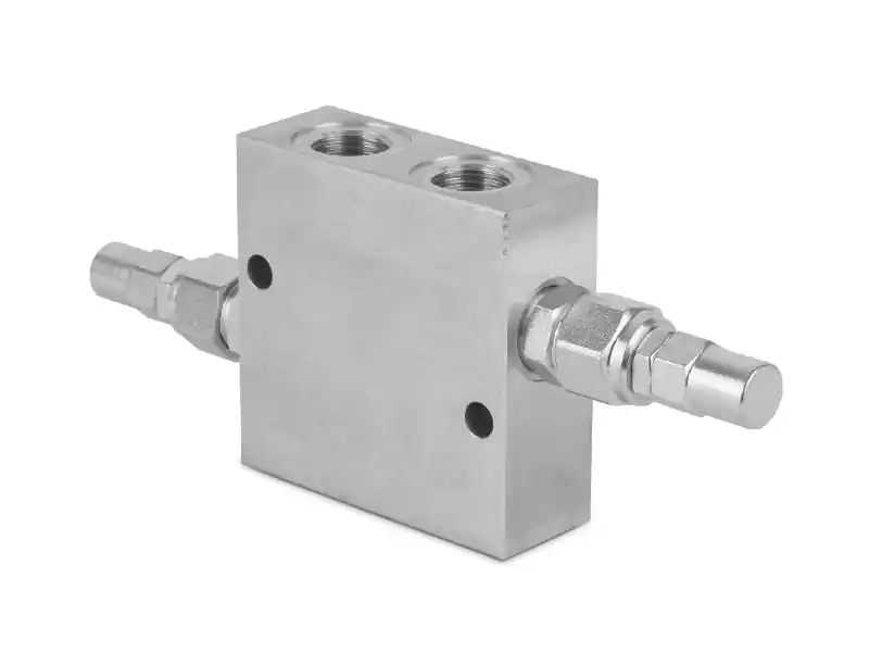 Zawór przeciążeniowy w ukł. krzyżowym liniowy 1/2” BSP 35 l./min. 40-210 bar kapturek DPRL350320C Taniej