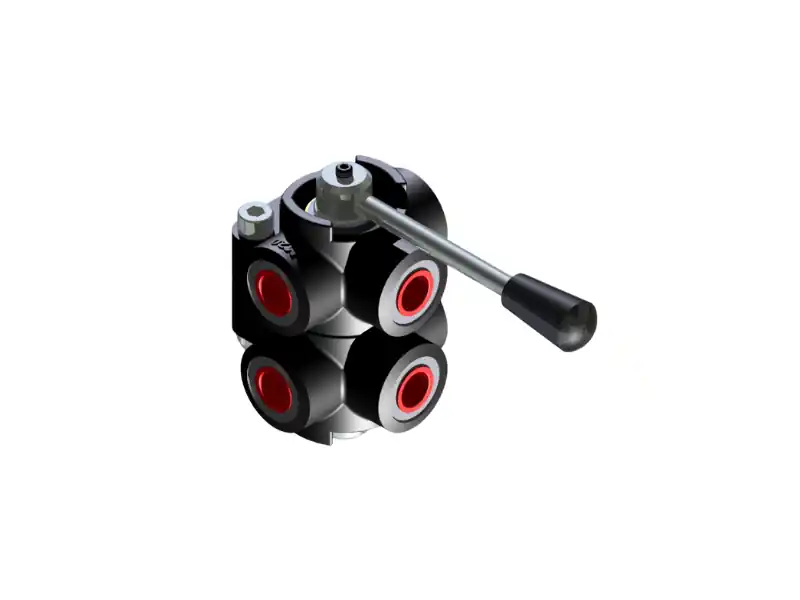 Zawór przełączający 6-drogowy 3/4" BSP zamknięty w pozycji środkowej D6-7003.0109 Wyjątkowa oferta