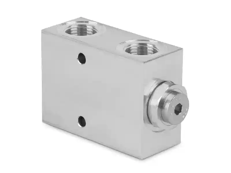 Cena promocyjna Zawór zwrotny sterowany pilotem pojedynczy 1/2” BSP 35l./min. otw.montaż. 260Bar LVSL25