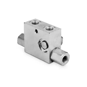 Zawór zwrotny sterowany pojedynczy+ by-pass 1/2" BSP prawy 50l./min. 300 bar stal VRPSE025FR Taniej
