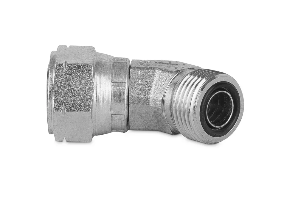 Złączka kolankowa 45 st. nastawna 1 3/16” ORFS 6255-14 Łatwy zwrot